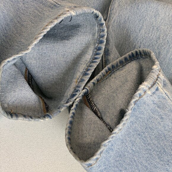 Vintage 90s Levis 501 Button Fly Jeans Men’s 38X30 Red Tab Light Wash Minor Wear - Picture 13 of 13